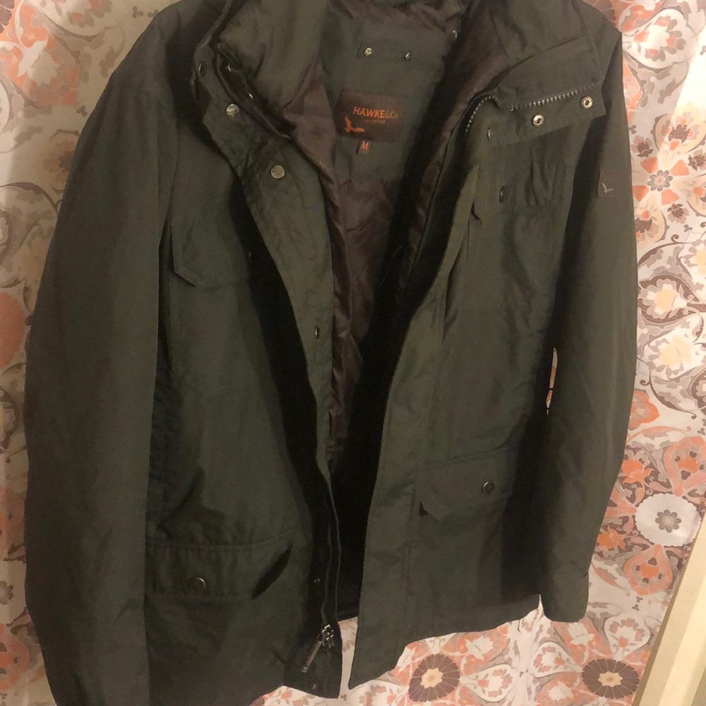 EUC Mens hawke &co parka size M